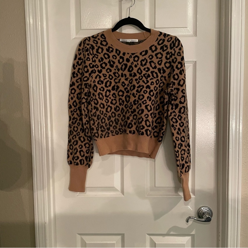 Veronica Beard Leopard Sweater